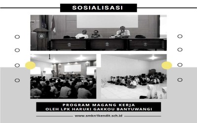 Sosialisasi Program Magang oleh LPK Nusantara Gakkaou di SMK Negeri 1 Kendit