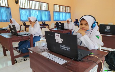 Hari Pertama Gladi Bersih UNBK 2020